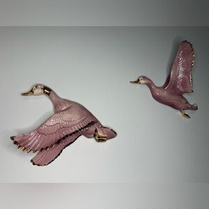 Vintage Ducks or Geese Wall Decor